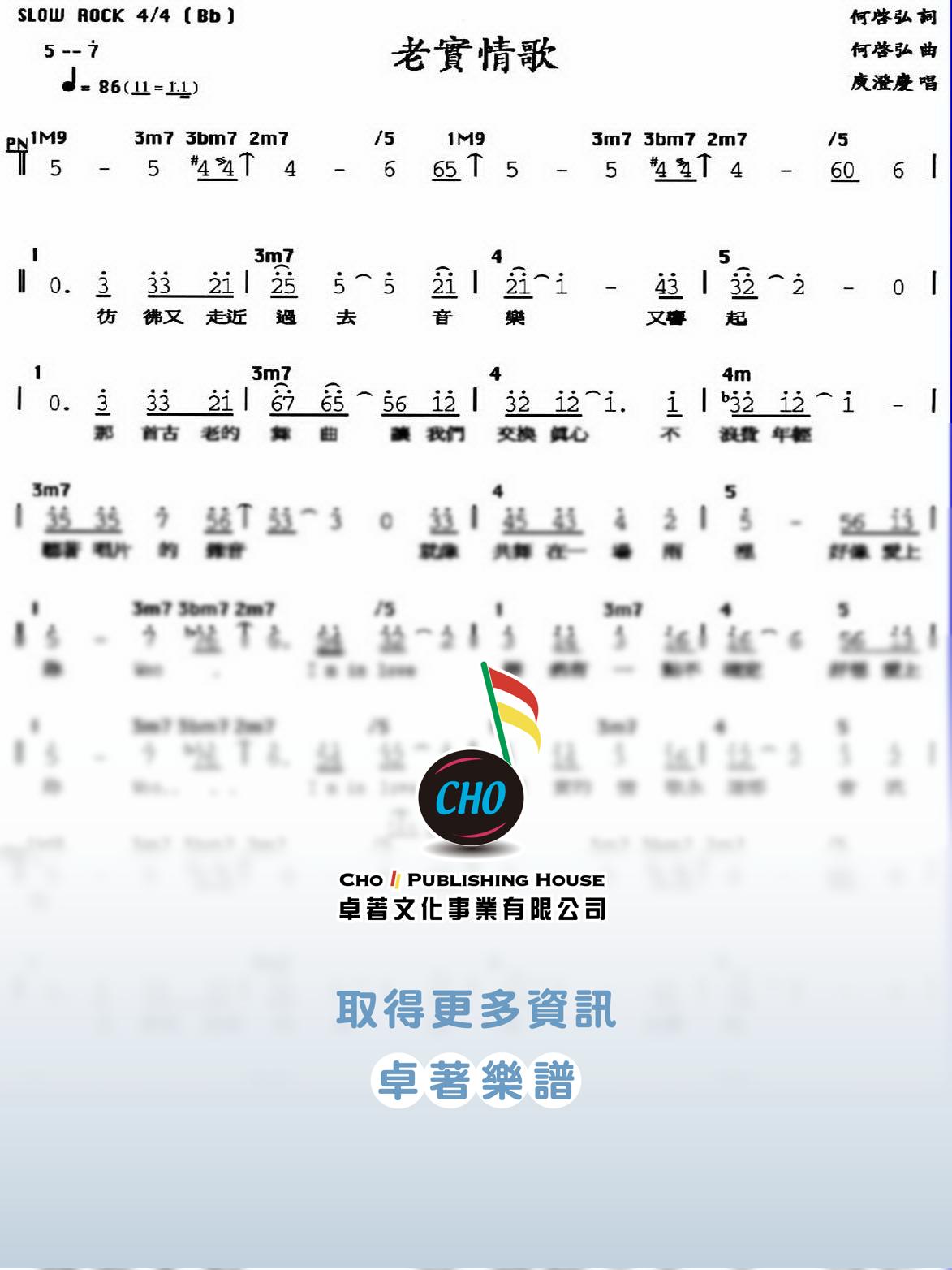 老實情歌
